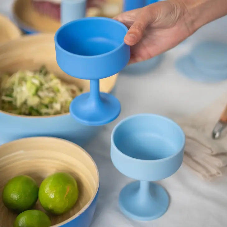 Mecc Unbreakable Silicone Cocktail Glasses Set 2