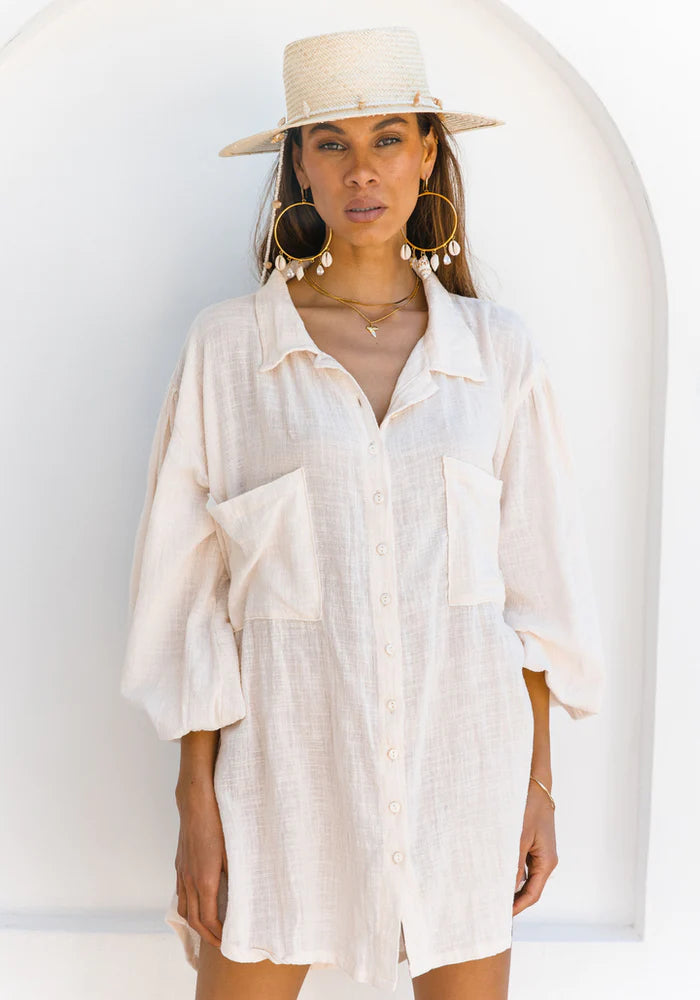 Capri Shirtdress Shell