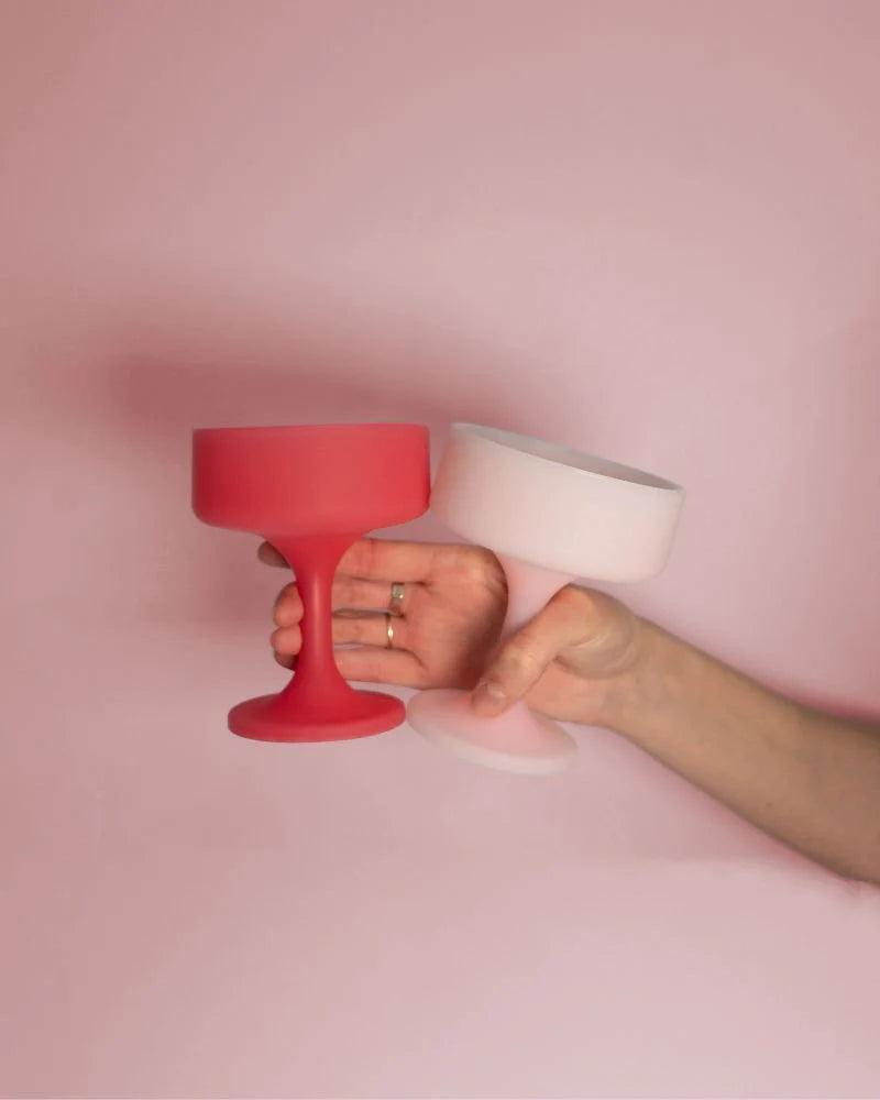 Mecc Unbreakable Silicone Cocktail Glasses Set 2