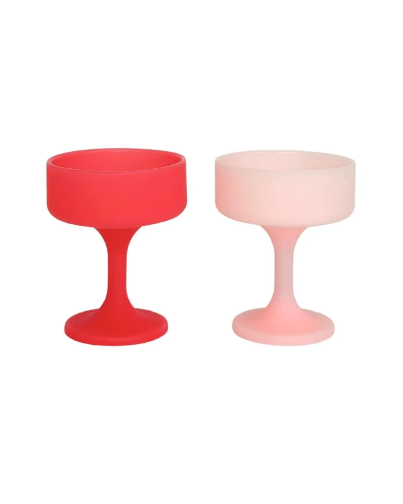 Mecc Unbreakable Silicone Cocktail Glasses Set 2