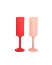 Load image into Gallery viewer, Seff Unbreakable Silicone Champagne Flutes Set 2
