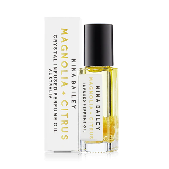Citrus & Magnolia Crystal Infused Perfume Oil