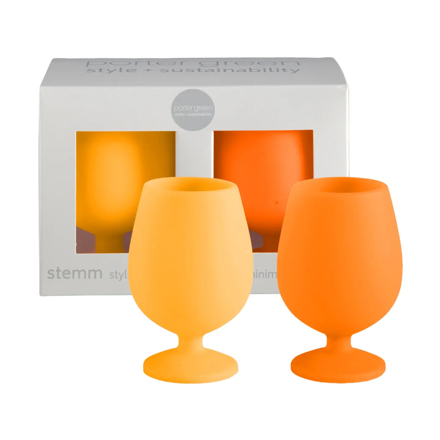 Stemm Unbreakable Silicone Tumblers Set 2