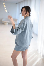 Load image into Gallery viewer, Fundamental Linen Shirt - Blue
