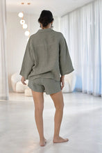 Load image into Gallery viewer, Fundamental Linen Shorts - Pistachio
