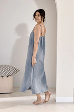 Load image into Gallery viewer, Fundamental Linen Midi - Blue
