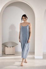 Load image into Gallery viewer, Fundamental Linen Midi - Blue
