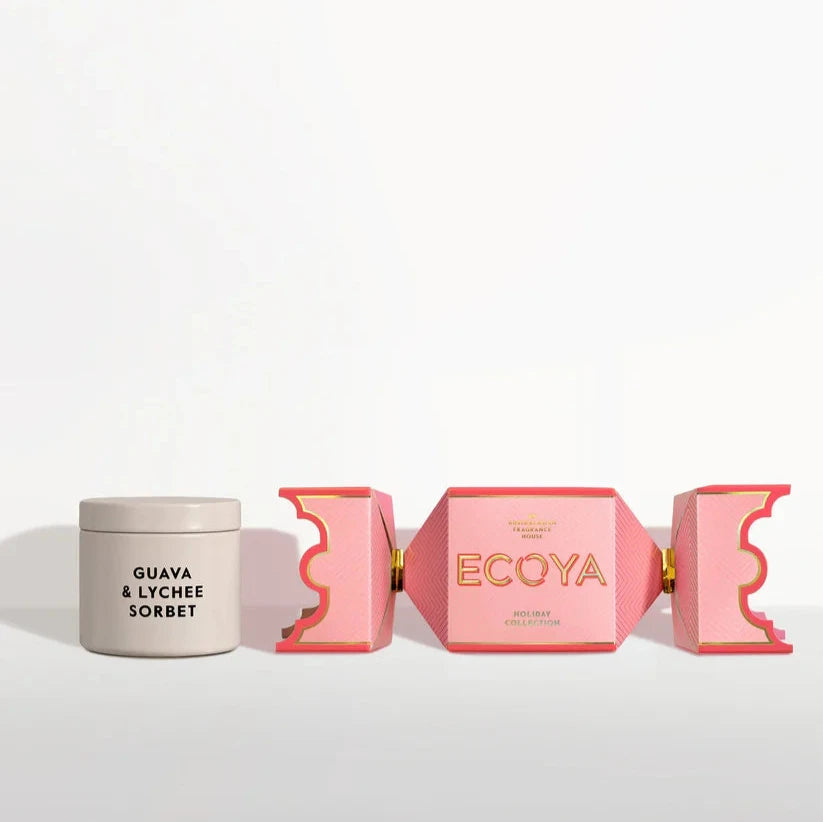 Guava & Lychee Sorbet Tin Candle Bon Bon