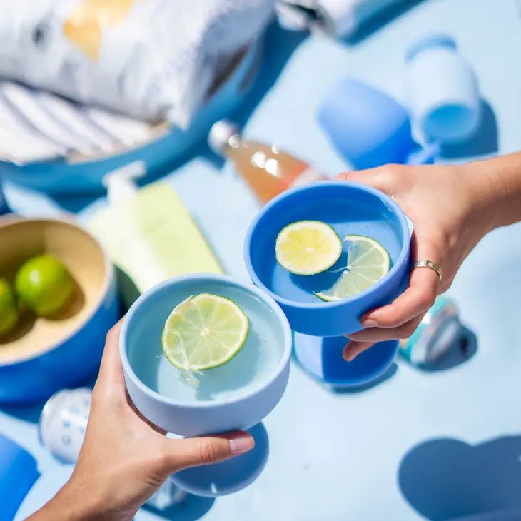 Mecc Unbreakable Silicone Cocktail Glasses Set 2