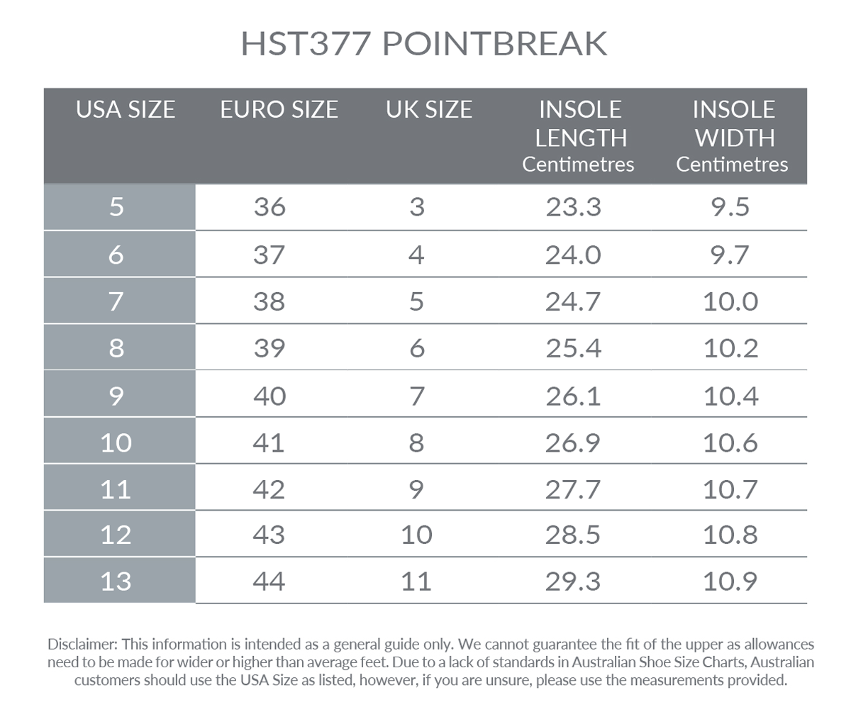 Point Break Slide Black