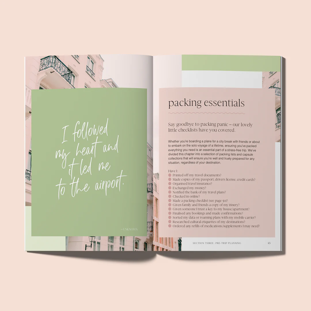 Ultimate Travel Journal