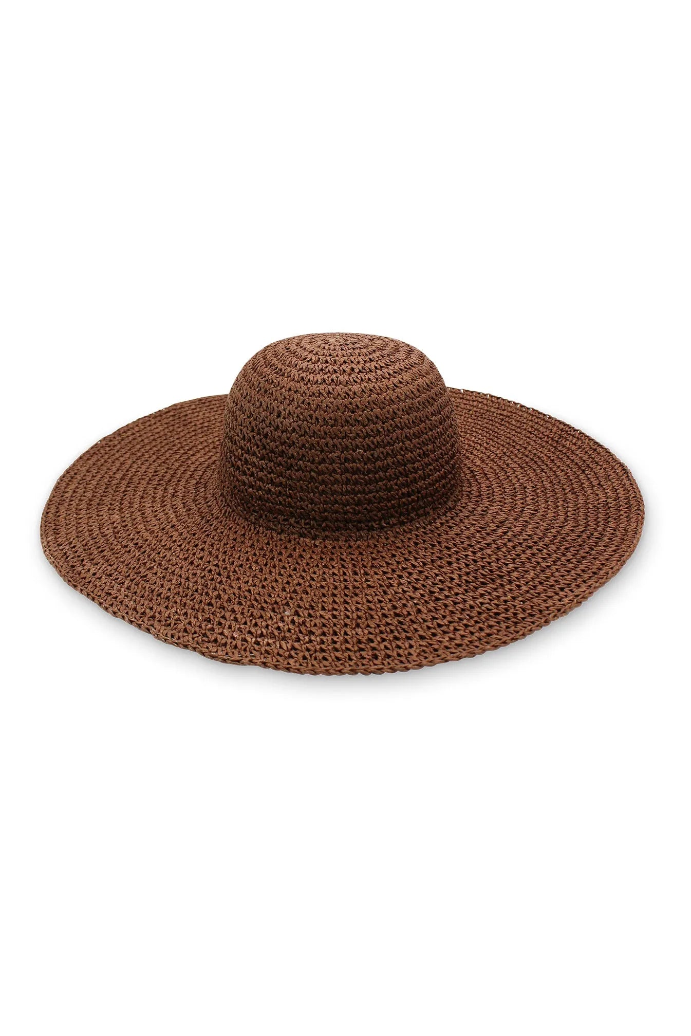 Sabrina Floppy Hat Brown