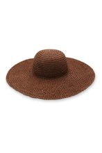 Load image into Gallery viewer, Sabrina Floppy Hat Brown
