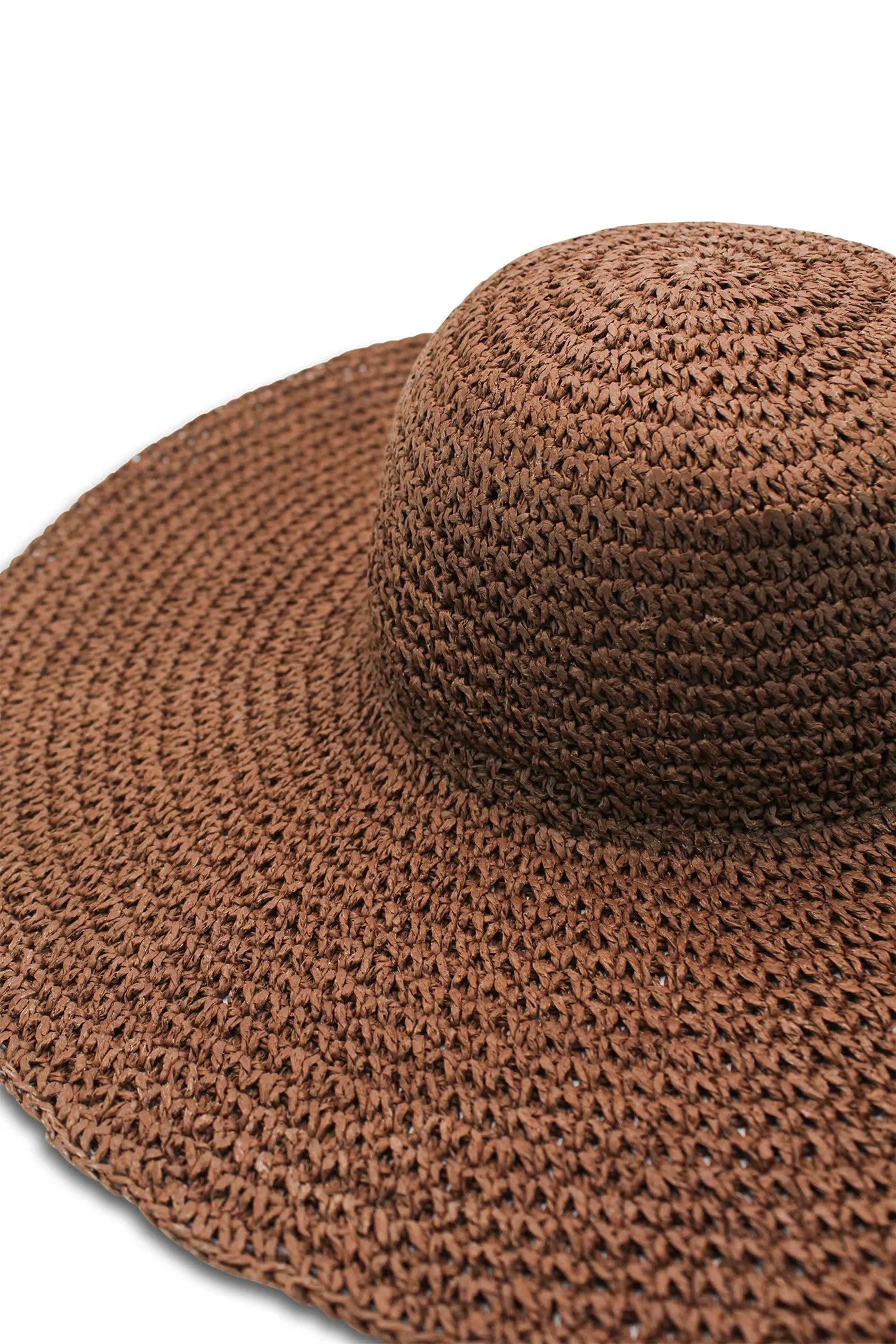 Sabrina Floppy Hat Brown