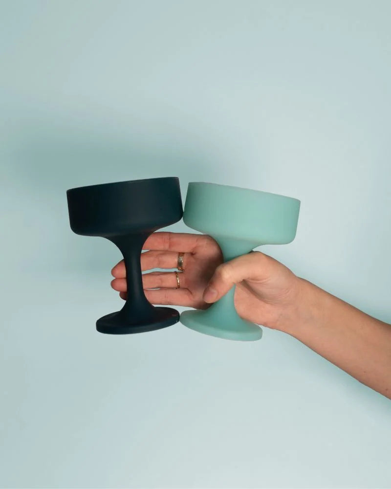 Mecc Unbreakable Silicone Cocktail Glasses Set 2