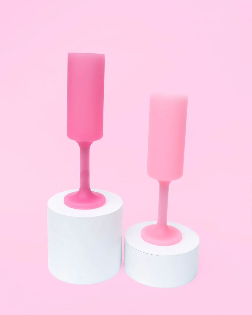 Seff Unbreakable Silicone Champagne Flutes Set 2