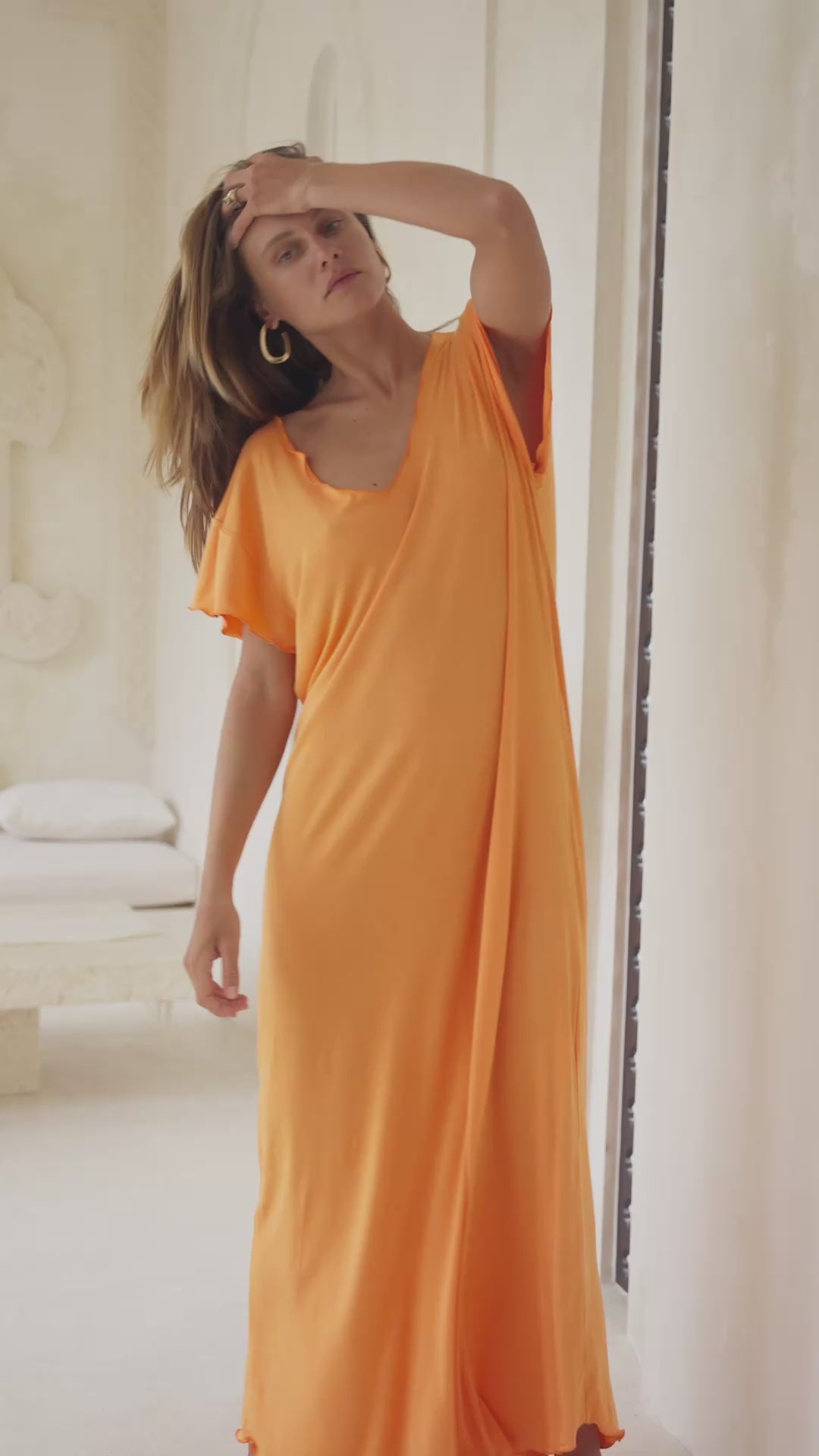 Load video: Embers Maxi Dress Citrus Crush