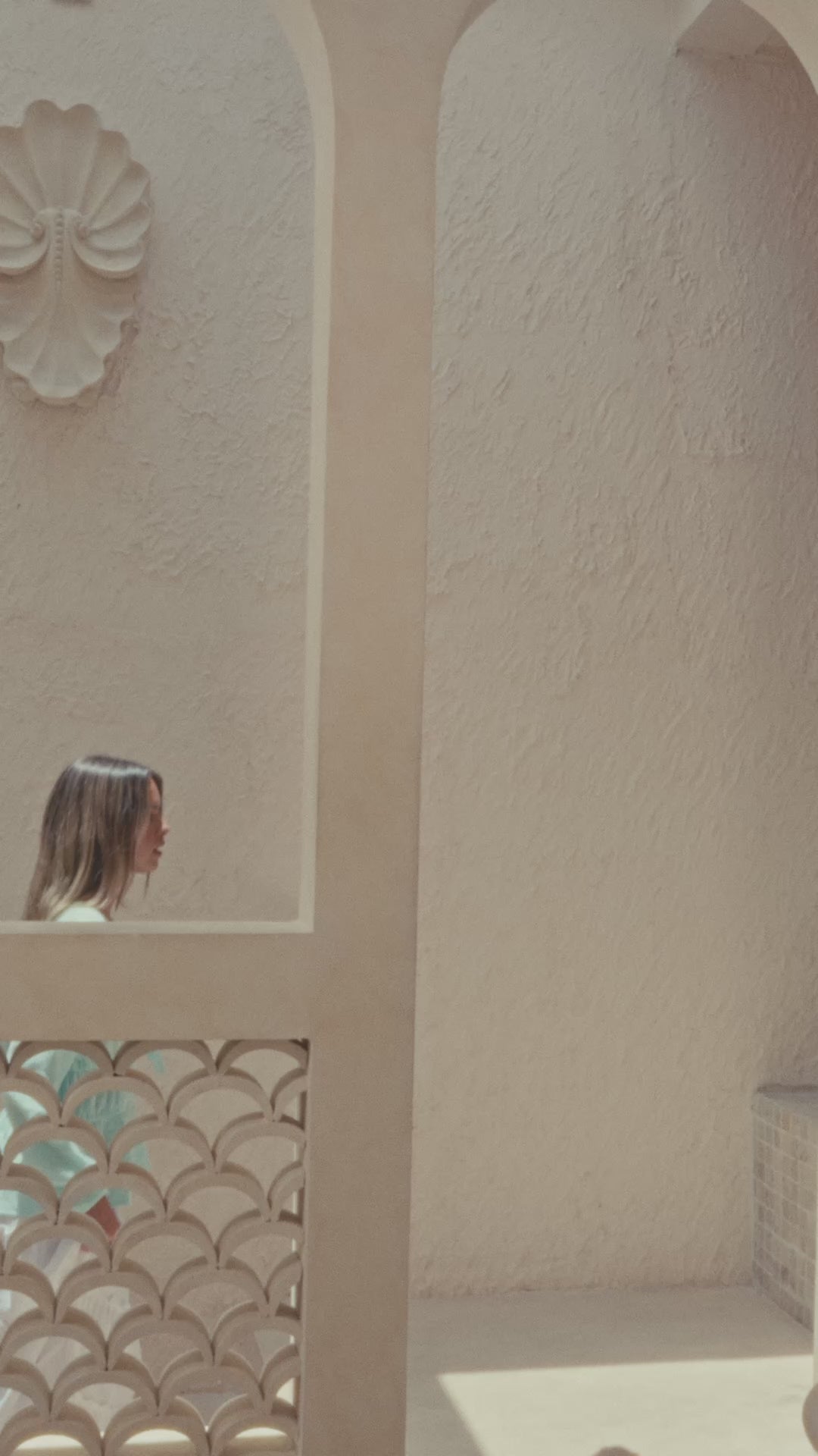Load video: Valletta Top Turquoise