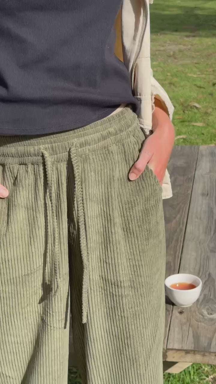 Load video: Denmark Weekender Pant Moss