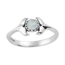 Load image into Gallery viewer, Dolphins Embrace Moonstone Ring
