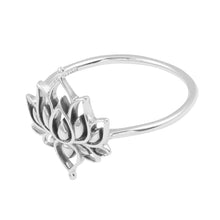 Load image into Gallery viewer, White Lotus Ring
