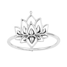 Load image into Gallery viewer, White Lotus Ring
