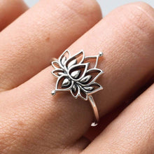 Load image into Gallery viewer, White Lotus Ring
