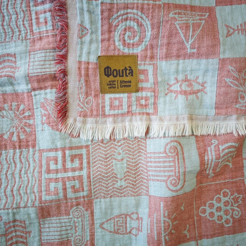 Greece Double Organic Towel