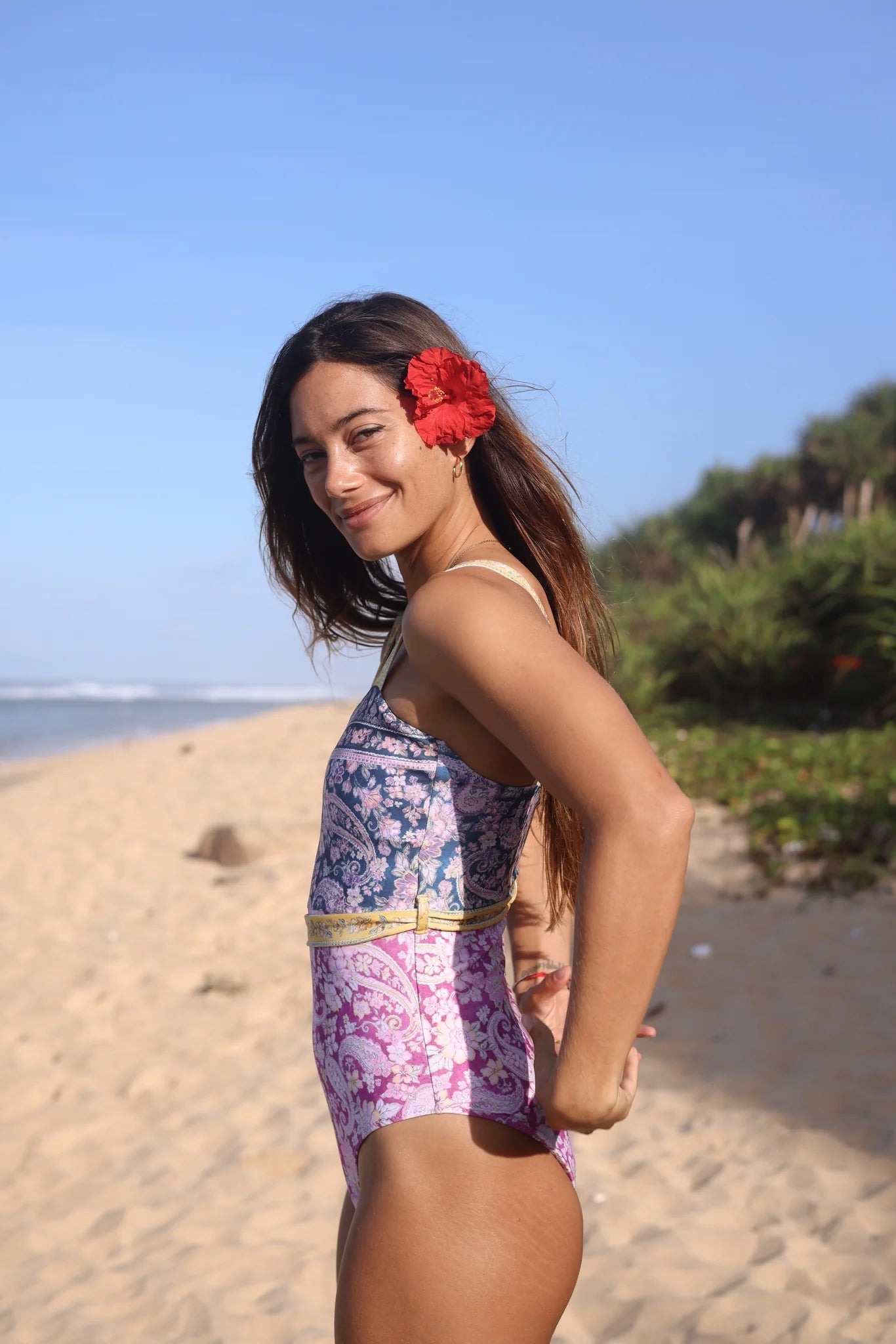 Bowie One Piece Pink-Blue