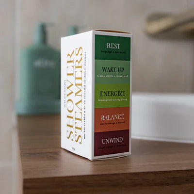 Citrus and Spice Shower Steamer Box Set of 5