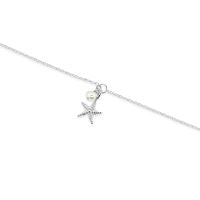 S&S Starfish & Pearl Anklet