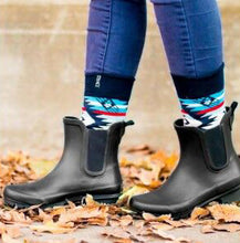 Load image into Gallery viewer, ROMA CHELSEA Rain Boot in Matte Black
