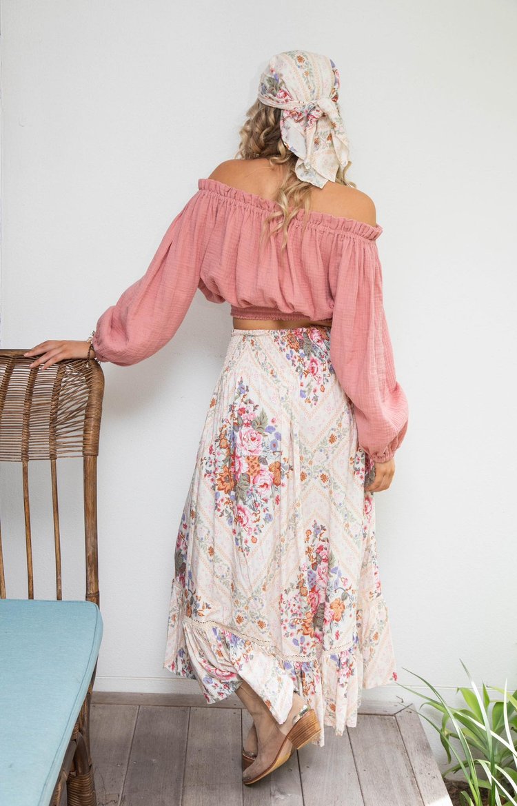 Lexi Blouse Rose Quartz