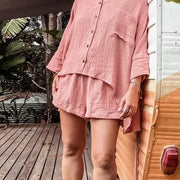 Claudia Shorts Dusty Pink