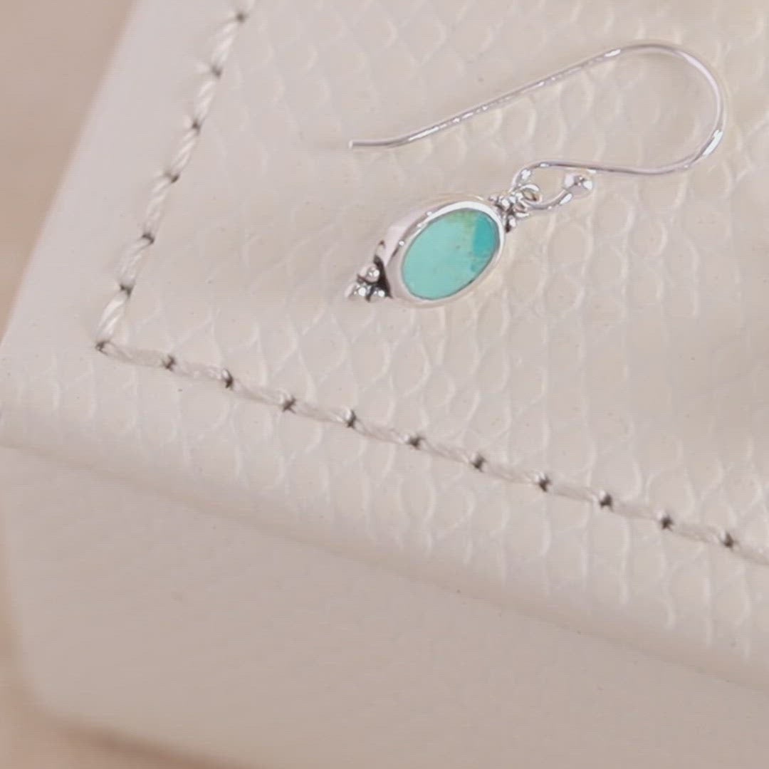 Moon Song Turquoise Earrings