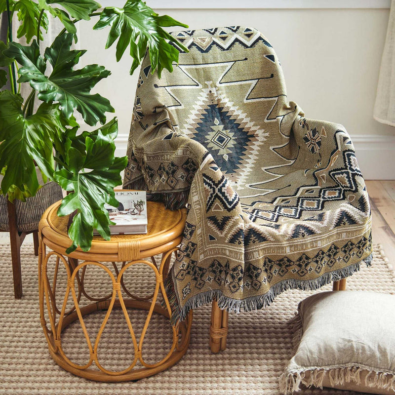 'Hey Jude' Woven Picnic Rug/Throw