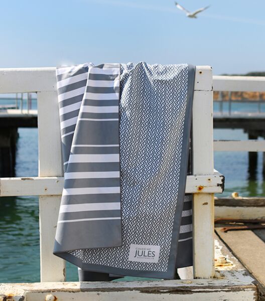 Classic Coastal Beach Towel XL - Desert to Ocean