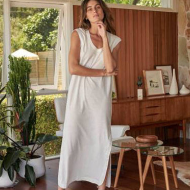 Lorna Midi Dress Ivory