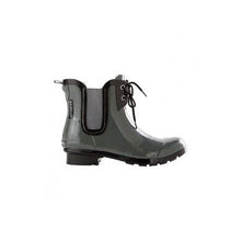 Load image into Gallery viewer, ROMA CHELSEA Lace Up Rain Boot in Kale
