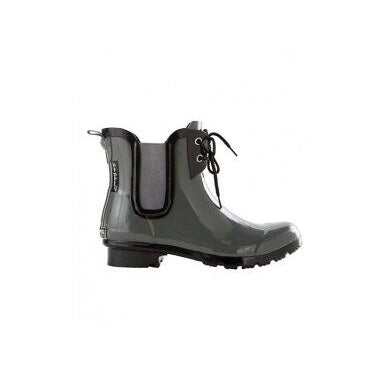 ROMA CHELSEA Lace Up Rain Boot in Kale