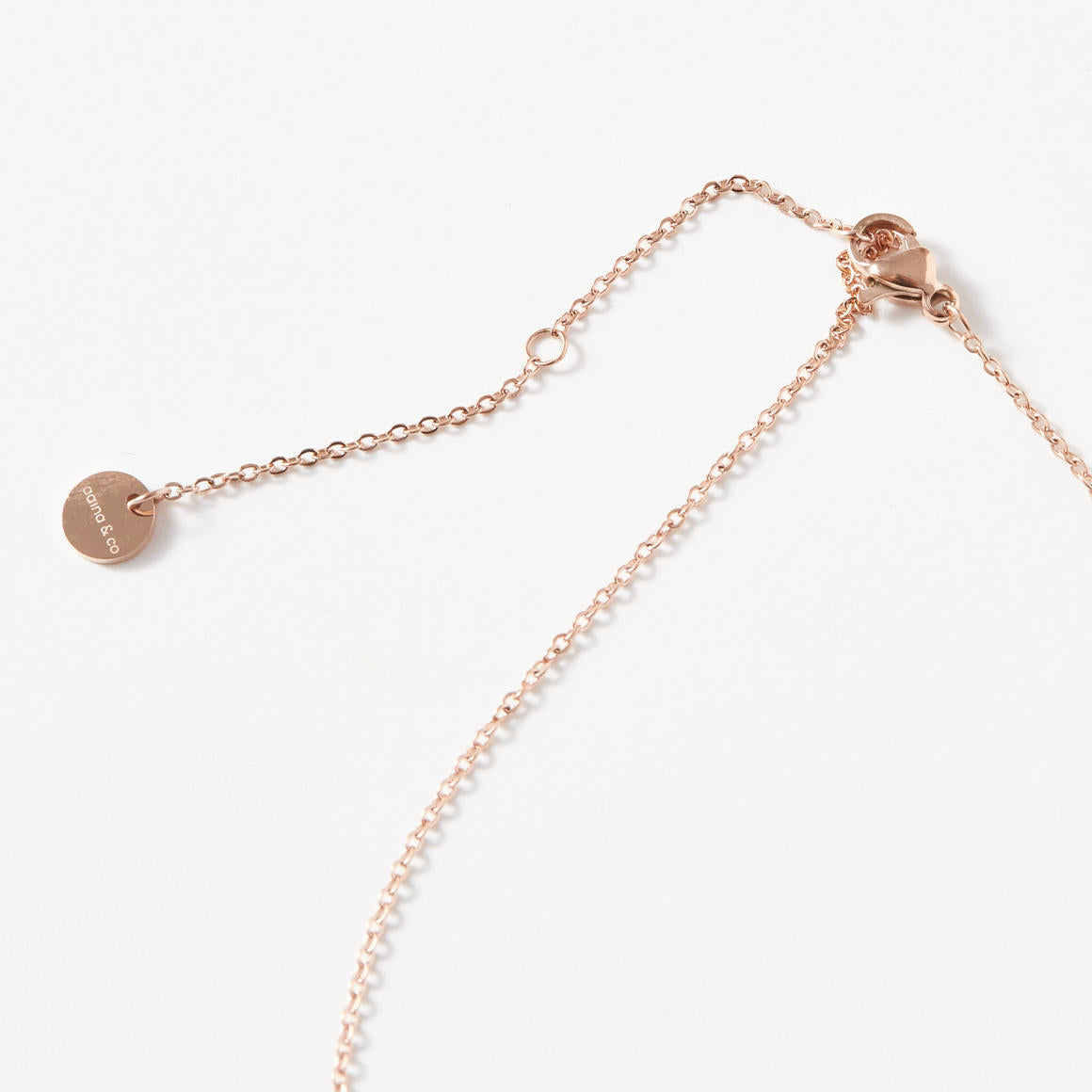 Dainty Bar Necklace With Discs - Desert to Ocean