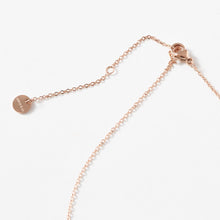Load image into Gallery viewer, Dainty Bar Necklace With Discs
