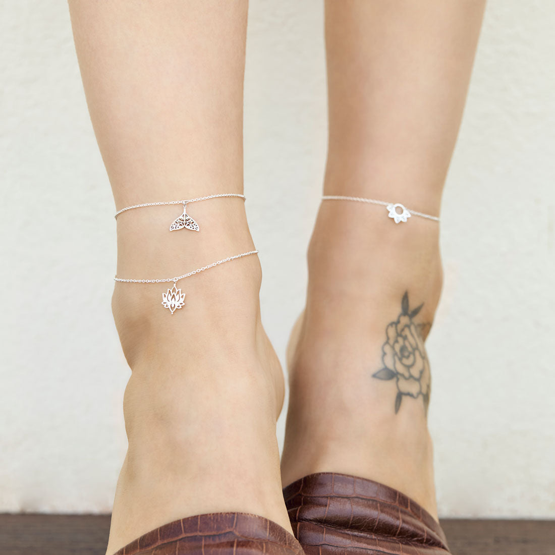 Dolphin Mandala Anklet