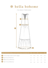 Load image into Gallery viewer, Grace Tiered Maxi Dress - Adrift
