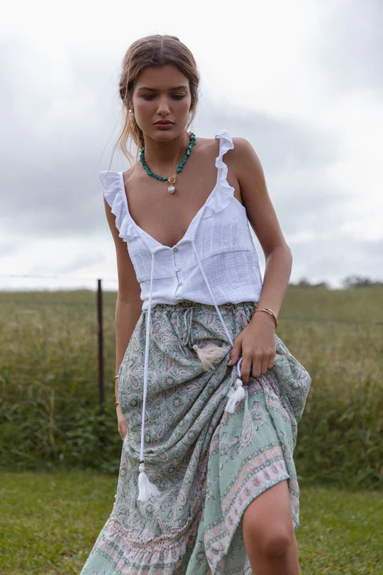Elise Camisole - Evergreen XL