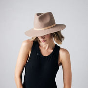 Piper Crushable/Packable Fedora 100% Merino Wool