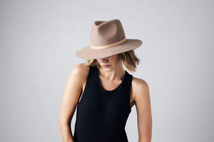 Piper Crushable/Packable Fedora 100% Merino Wool