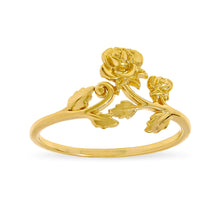 Load image into Gallery viewer, Fallen Roses Gold Ring
