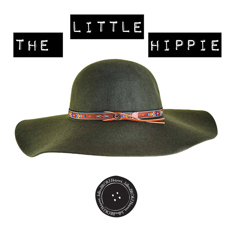 The Little Hippie 100% Wool Felt Hat