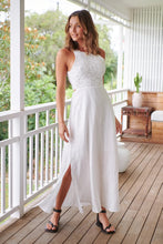 Load image into Gallery viewer, Nyra Maxi Dress White Wildflower
